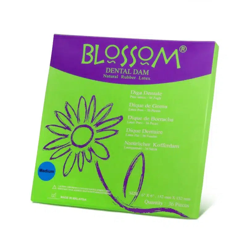 DIQUE DE HULE BLOSSOM 6X6
