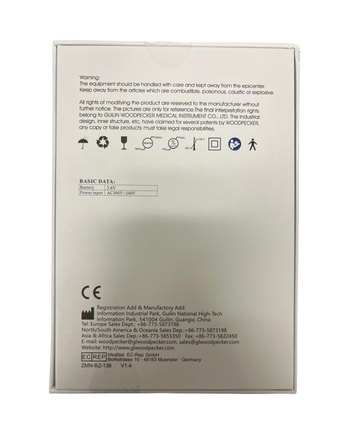 Lampara I-LED de Plastico - WOODPECKER