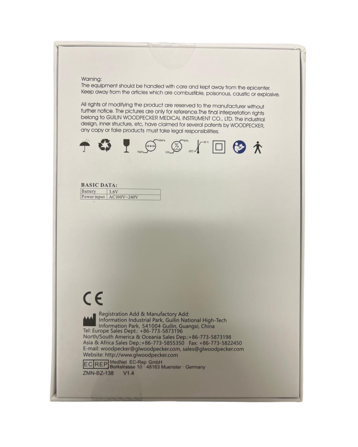 Lampara I-LED de Plastico - WOODPECKER