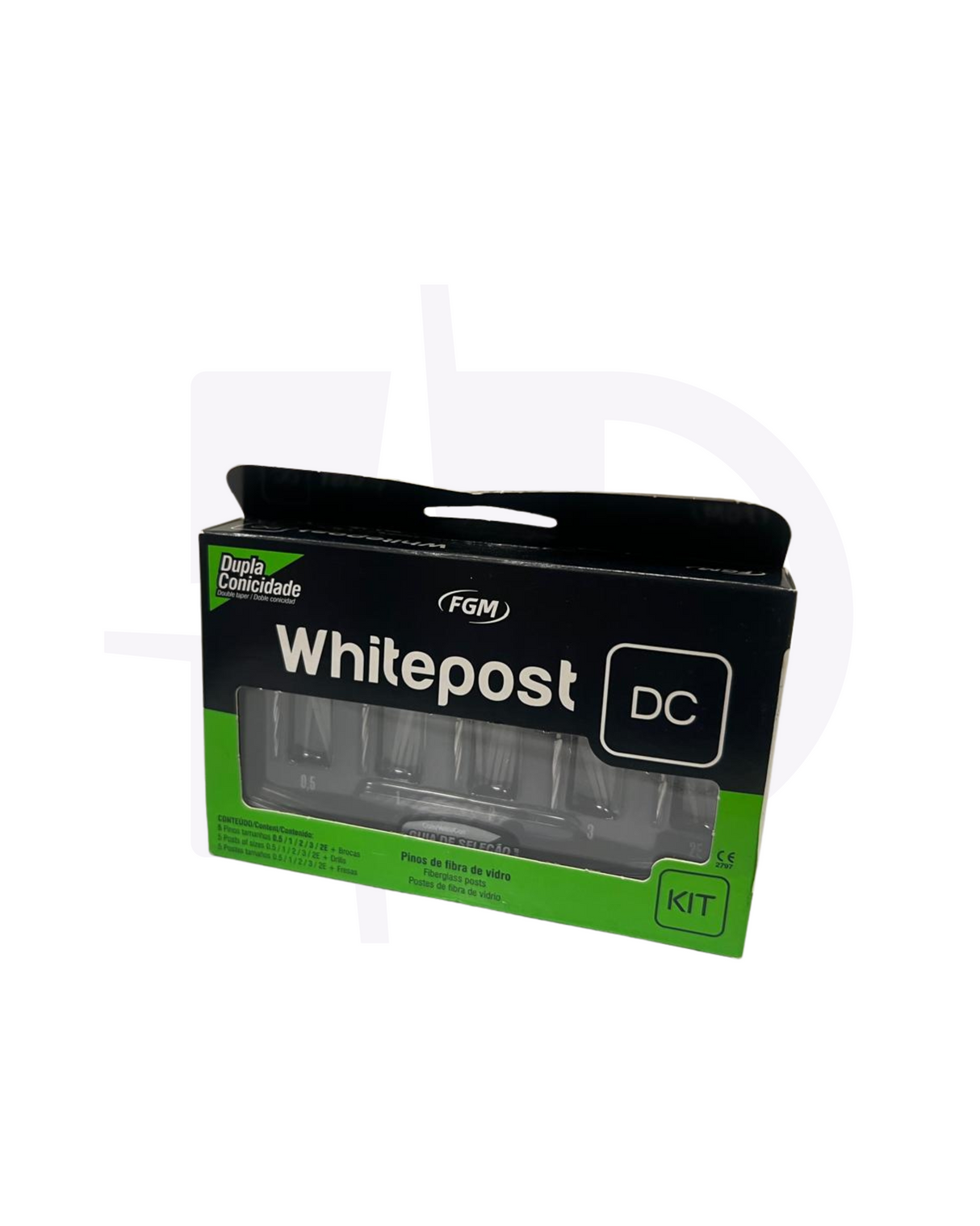 White Post DC KIT con 25 Piezas - FGM