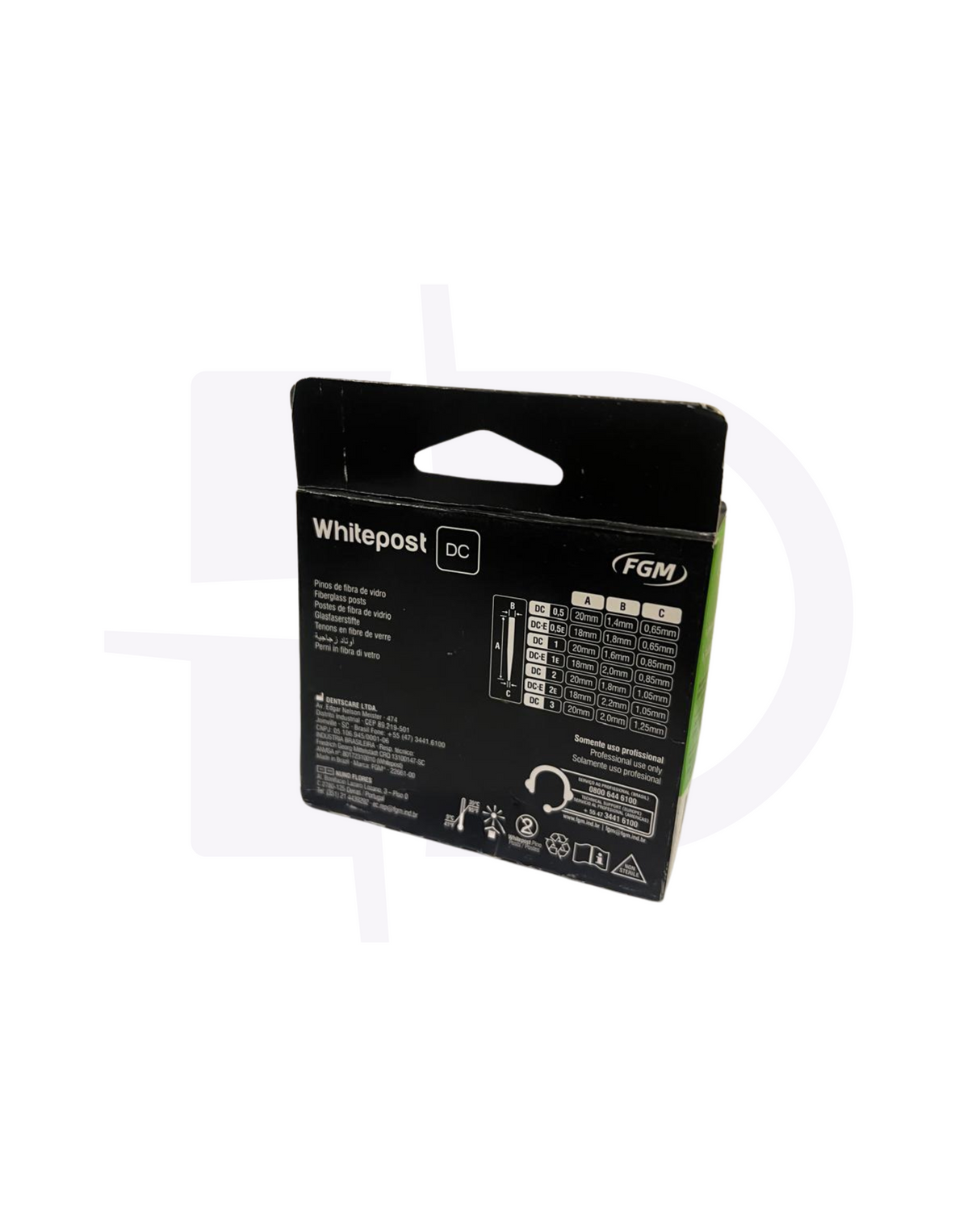 White Post DC Refil 0.5 Sin Fresa - FGM