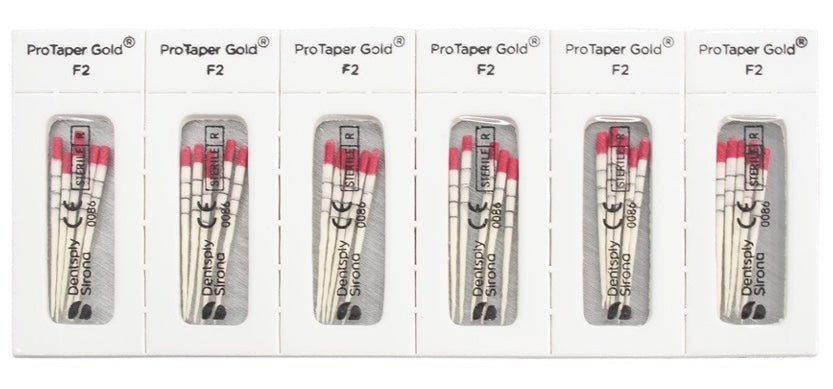Puntas de Papel Pro Taper Gold Surtida C/ 180 Piezas