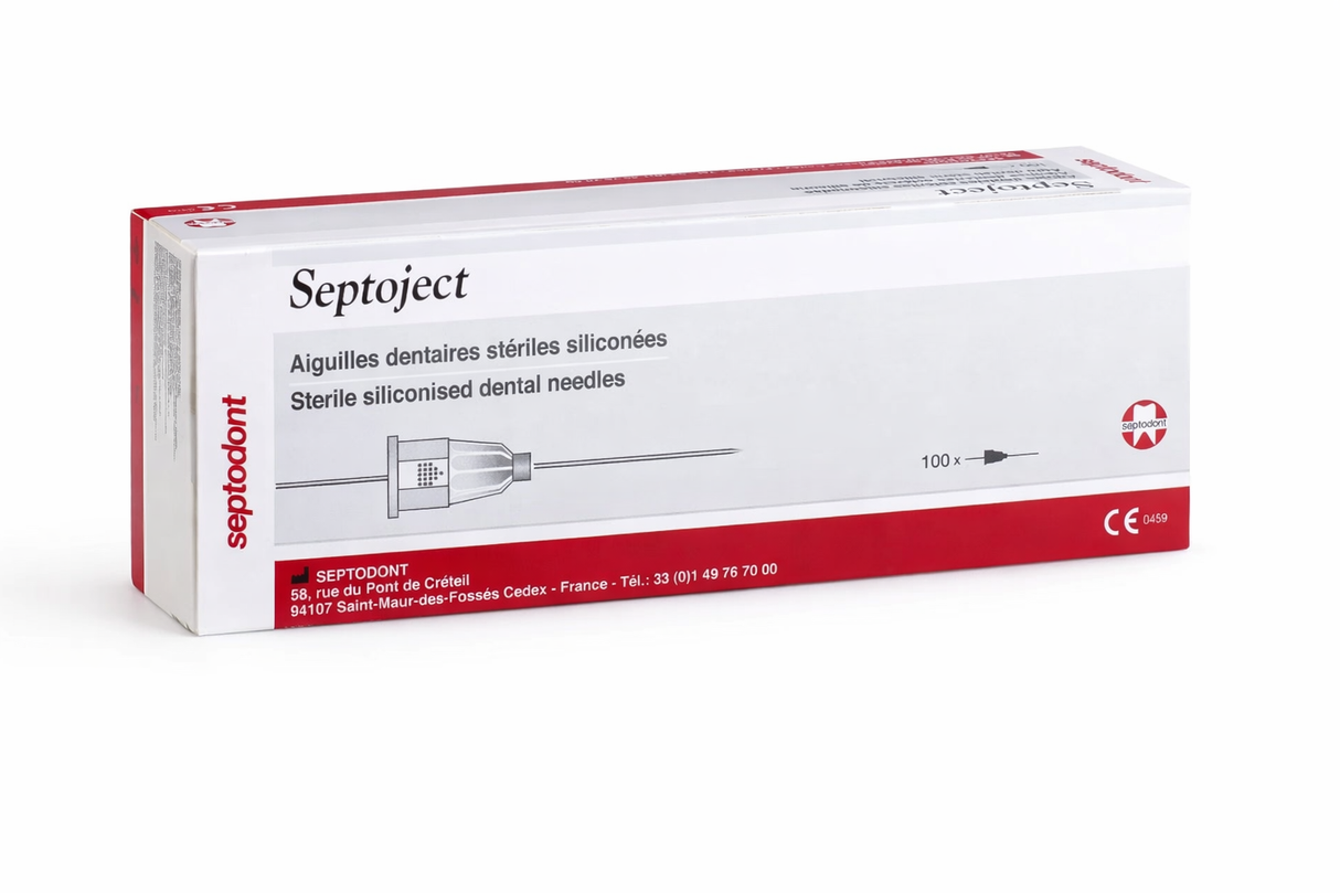 AGUJAS SEPTOJECT 27 LARGA CAJA C/100