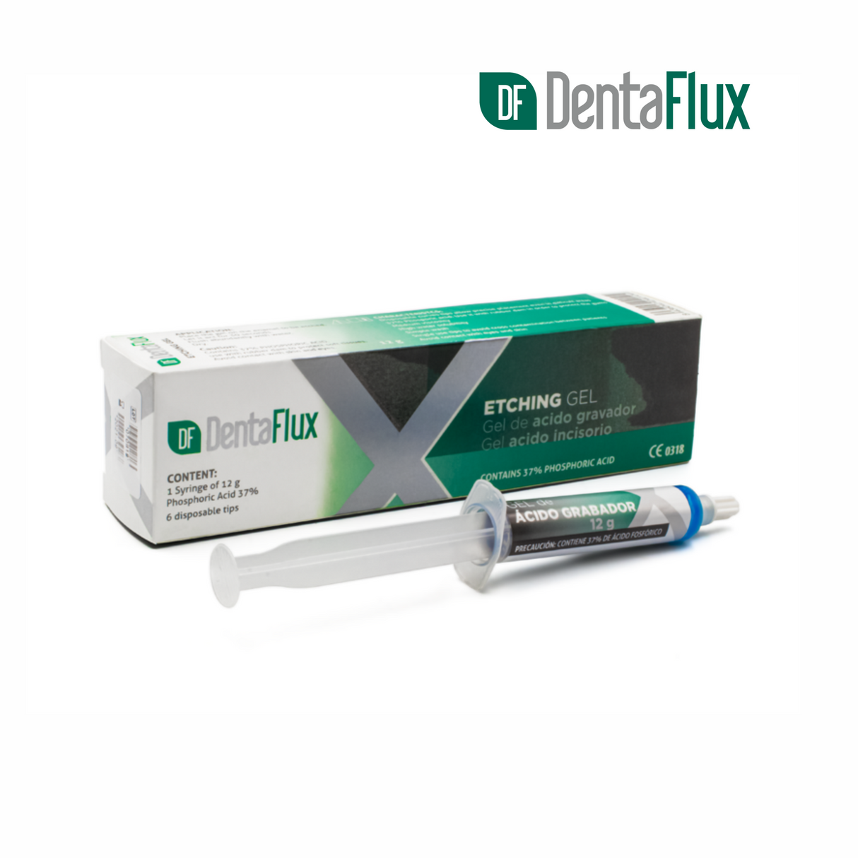 Ácido Grabador 12gr - DentaFlux