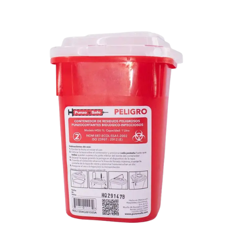 BOTE ROJO RECOLECTOR 1.8 LT