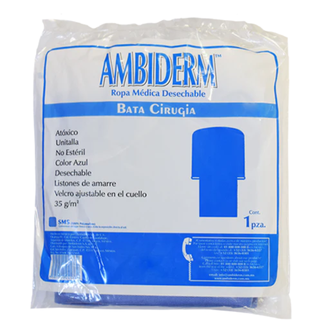 Bata Para Cirugia Unitalla No Esteril SMS - Ambiderm