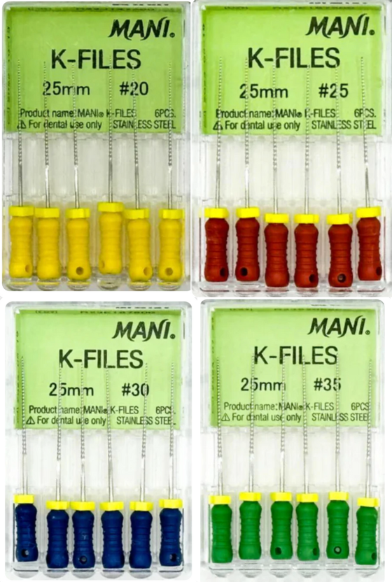 Limas K Files 25mm - MANI
