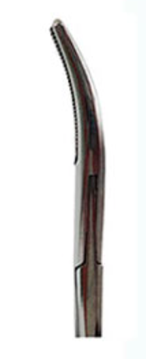 PINZA DE MOSCO CURVA 12CM