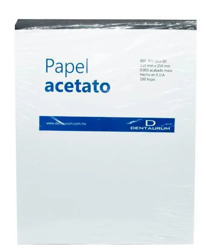 PAPEL CEFALOMETRICO DENTAURUM PAQ C/100