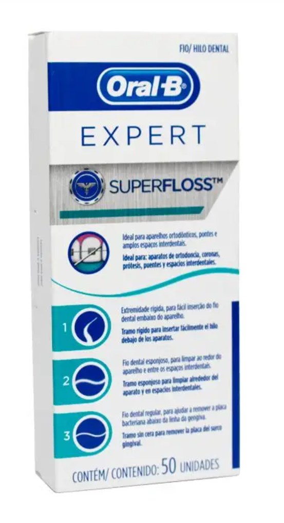 HILO SUPER FLOSS ORAL-B