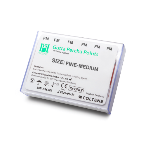 Punta de Gutta-Percha F-M C/100