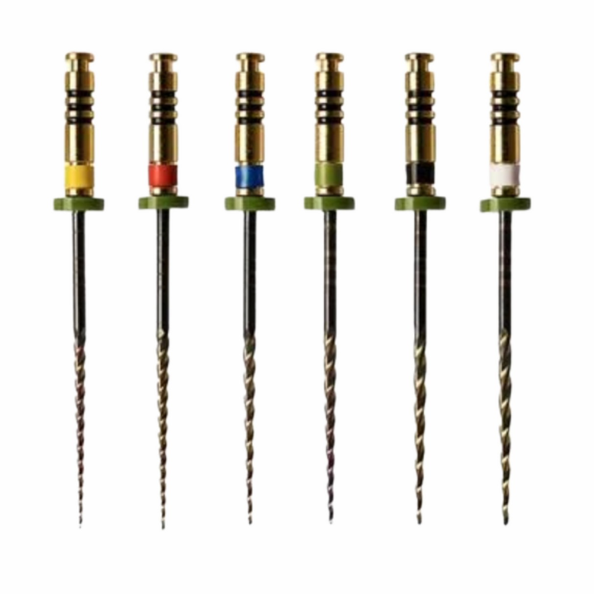 Lima EdgeFile X7 Taper .06 Cal. 20, 25, 30 25mm – Juego con 6 Piezas