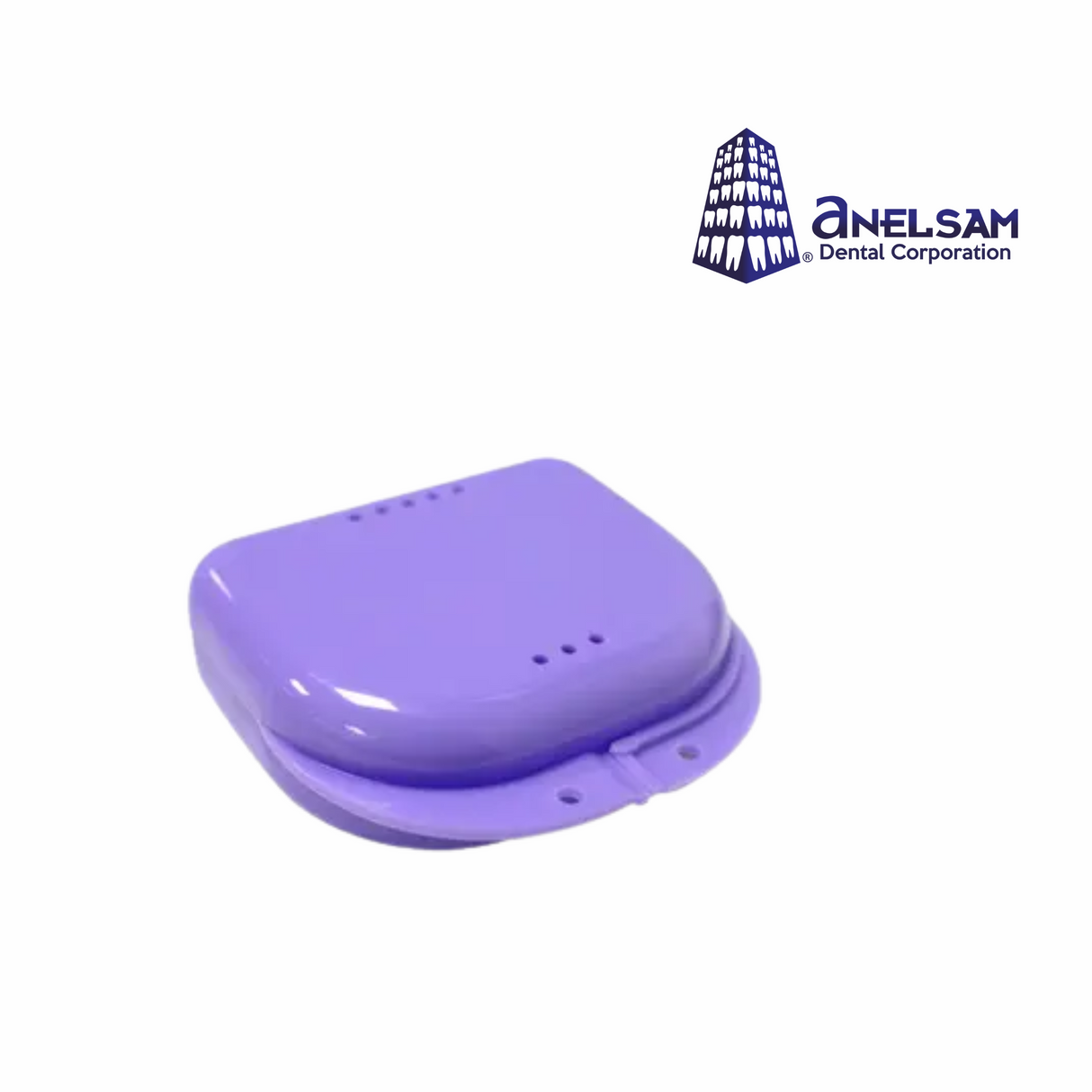 Caja Orthodoncia Plástico sin Cordón Anelsam