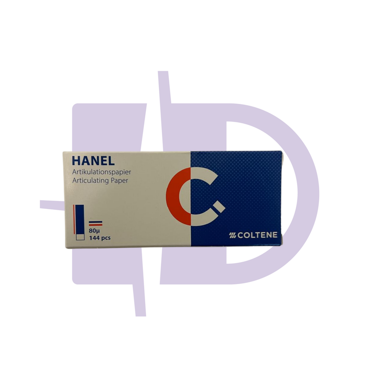 Papel para Articular Forma (i) 80 Micras en Azul/ Rojo - Hanel