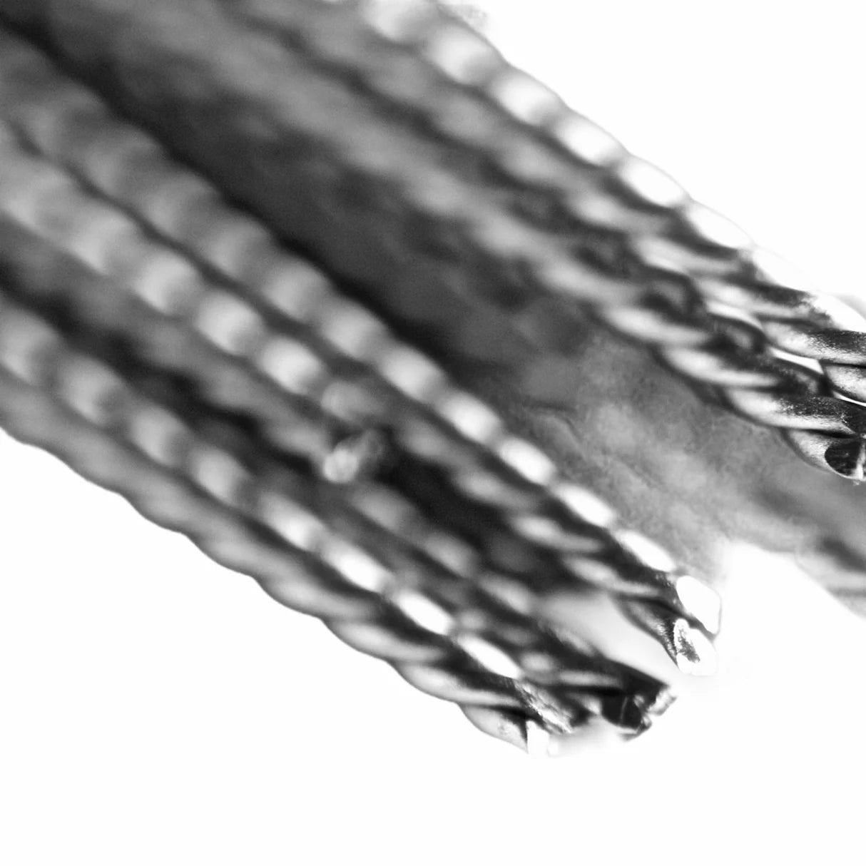 ALAMBRE TRENZADO ACERO INOXIDABLE TIRA X10