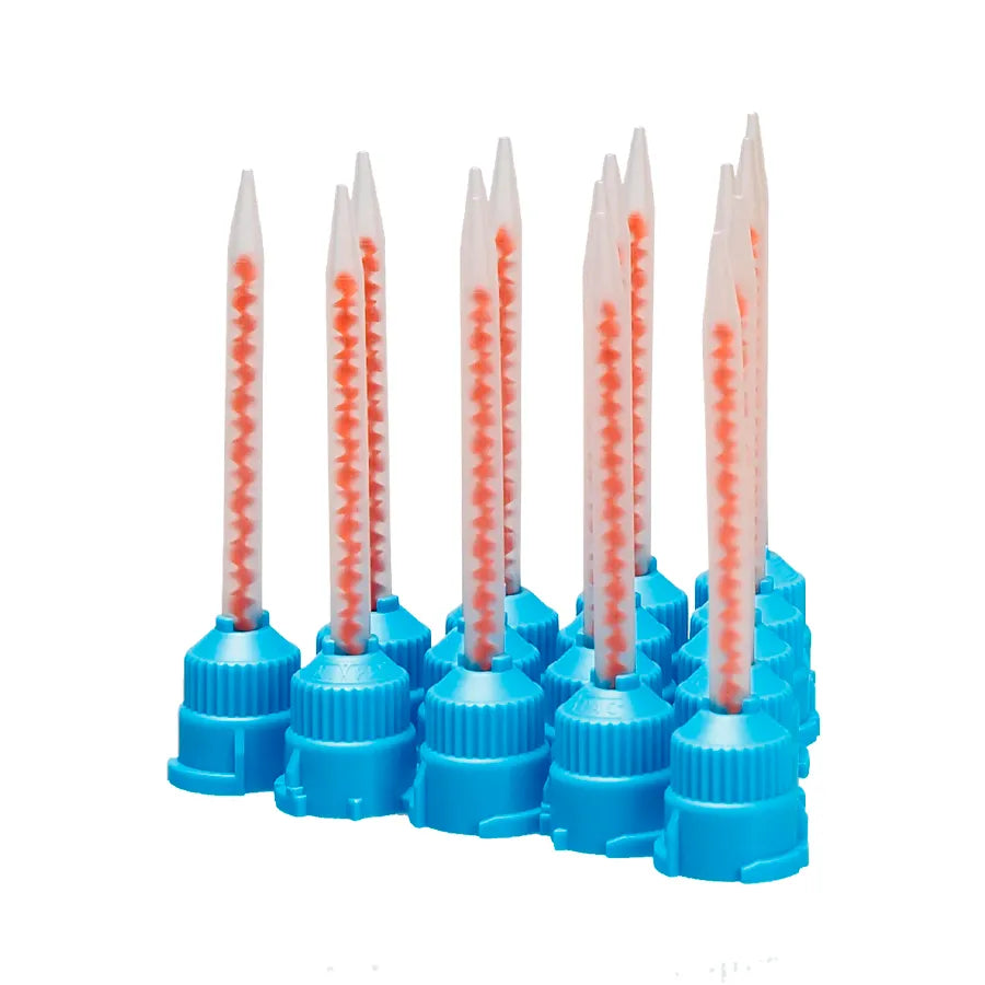 Puntas Mezcladoras Desechables Azul para Bisacryl / Protemp 10:1