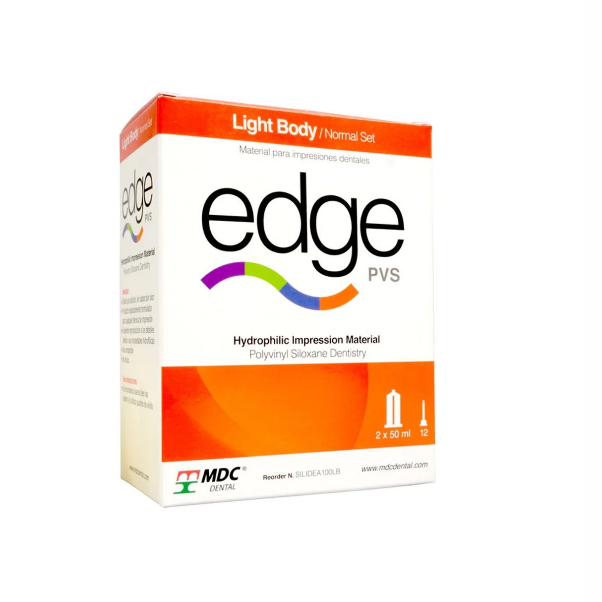 Silicón Dental por Adición Edge Light Body Tipo 3 – 2 x 50 ml