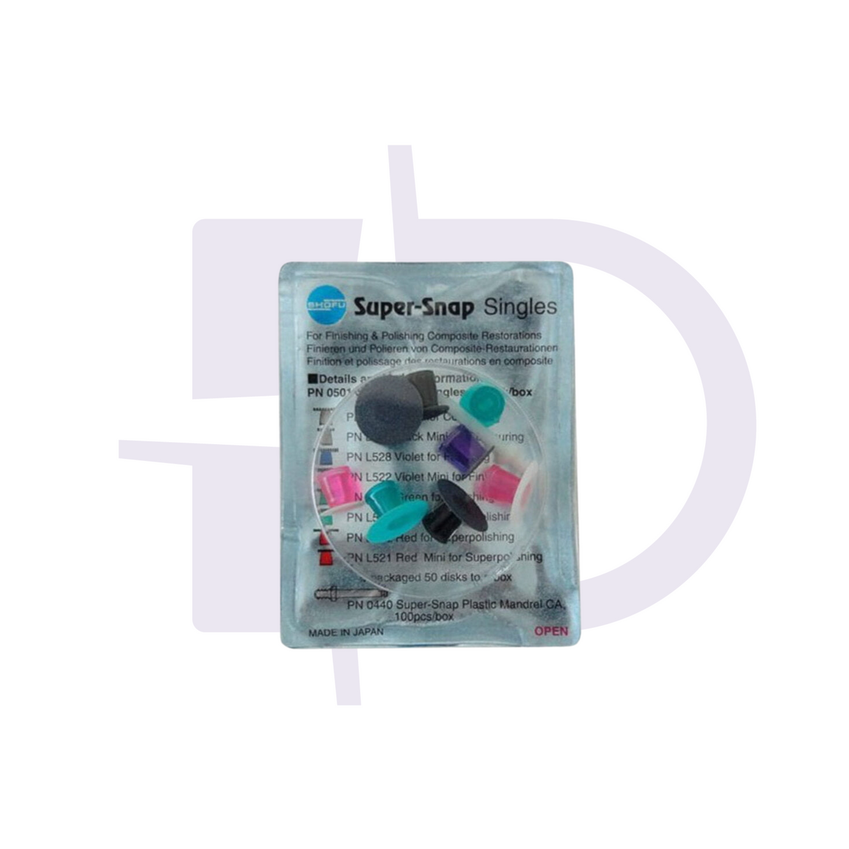 Super Snap Single Con 8 Discos - Shofu