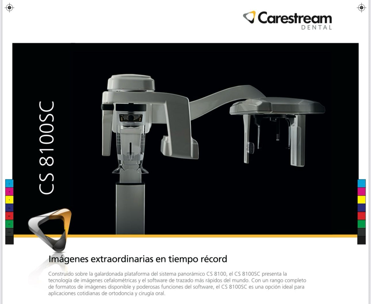 Panoramico y Lateral de Craneo CS 8100 - Carestream Dental