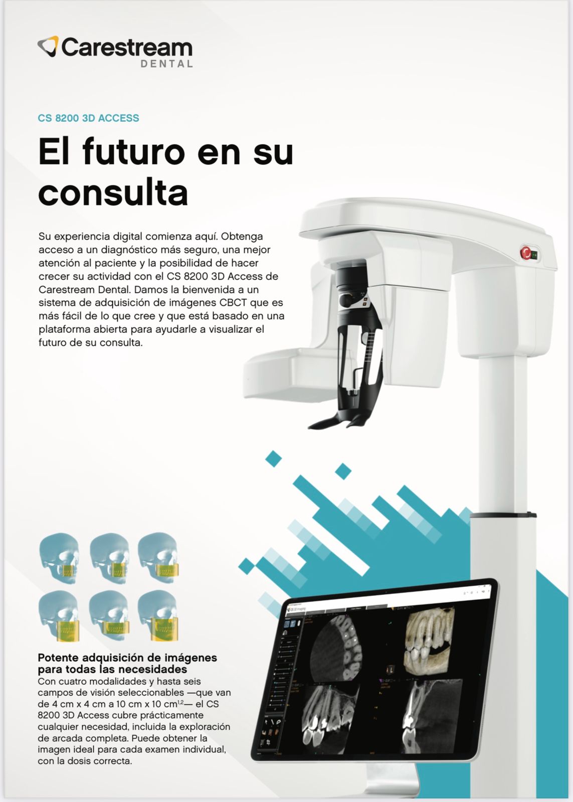 Tomógrafo Dental CS 8200 3D - Access