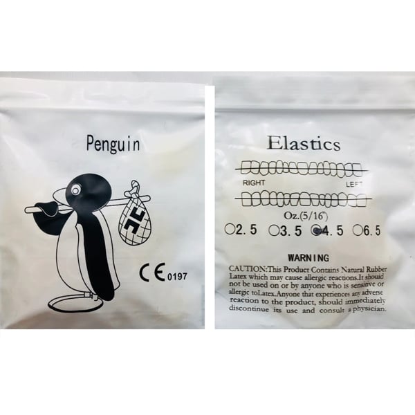 Ligas Intraorales Zoo Pack Elastics (5 Bolsas)