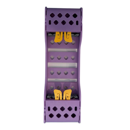 CASSETTE PARA ESTERILIZAR C/4 COLOR MORADO - ORTHO PREMIUM