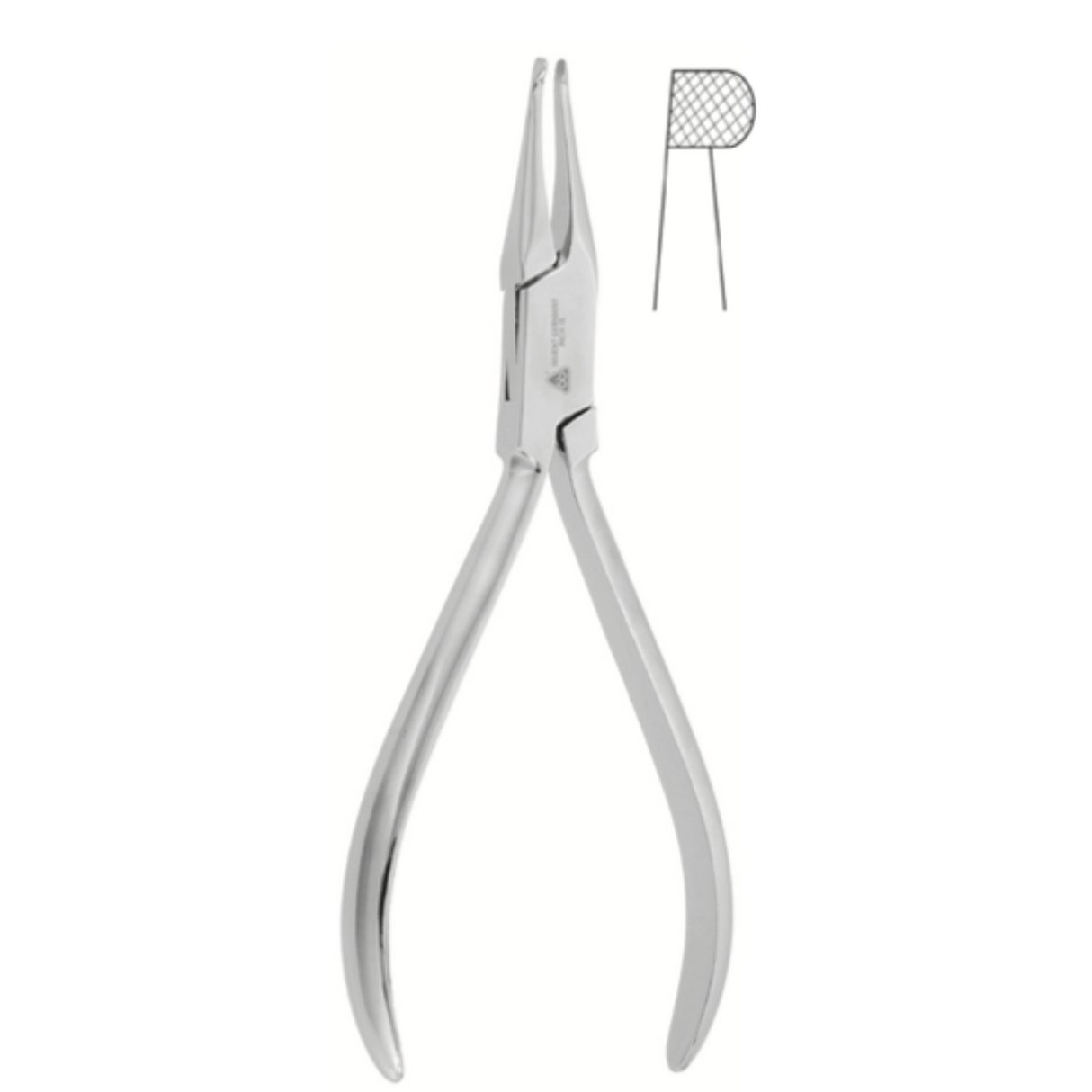 Pinza How Recta 14.5 Para Adaptación de Bandas - 6B