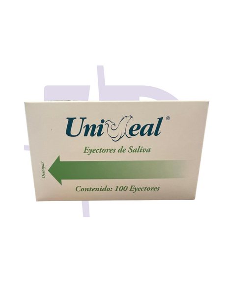 Eyectores de Saliva UniSeal - 100 piezas por Caja