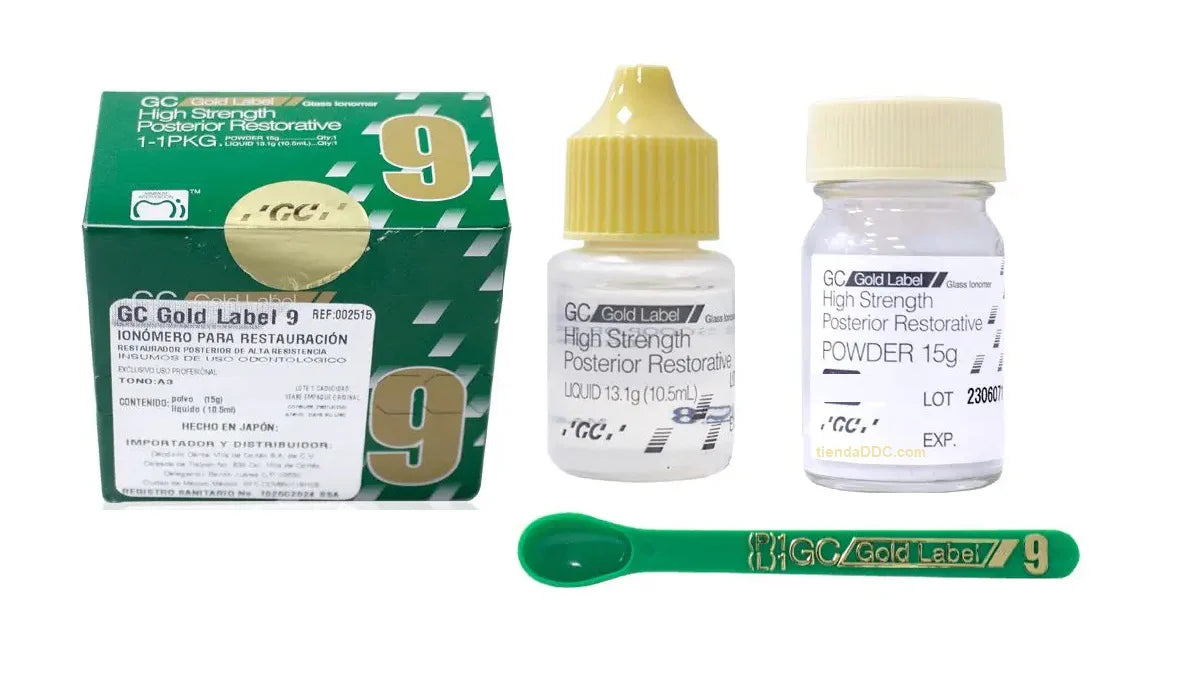 IONOMERO DE VIDRIO FUJI 9 (GOLD LABEL) 15G Y 10.5ML A2
