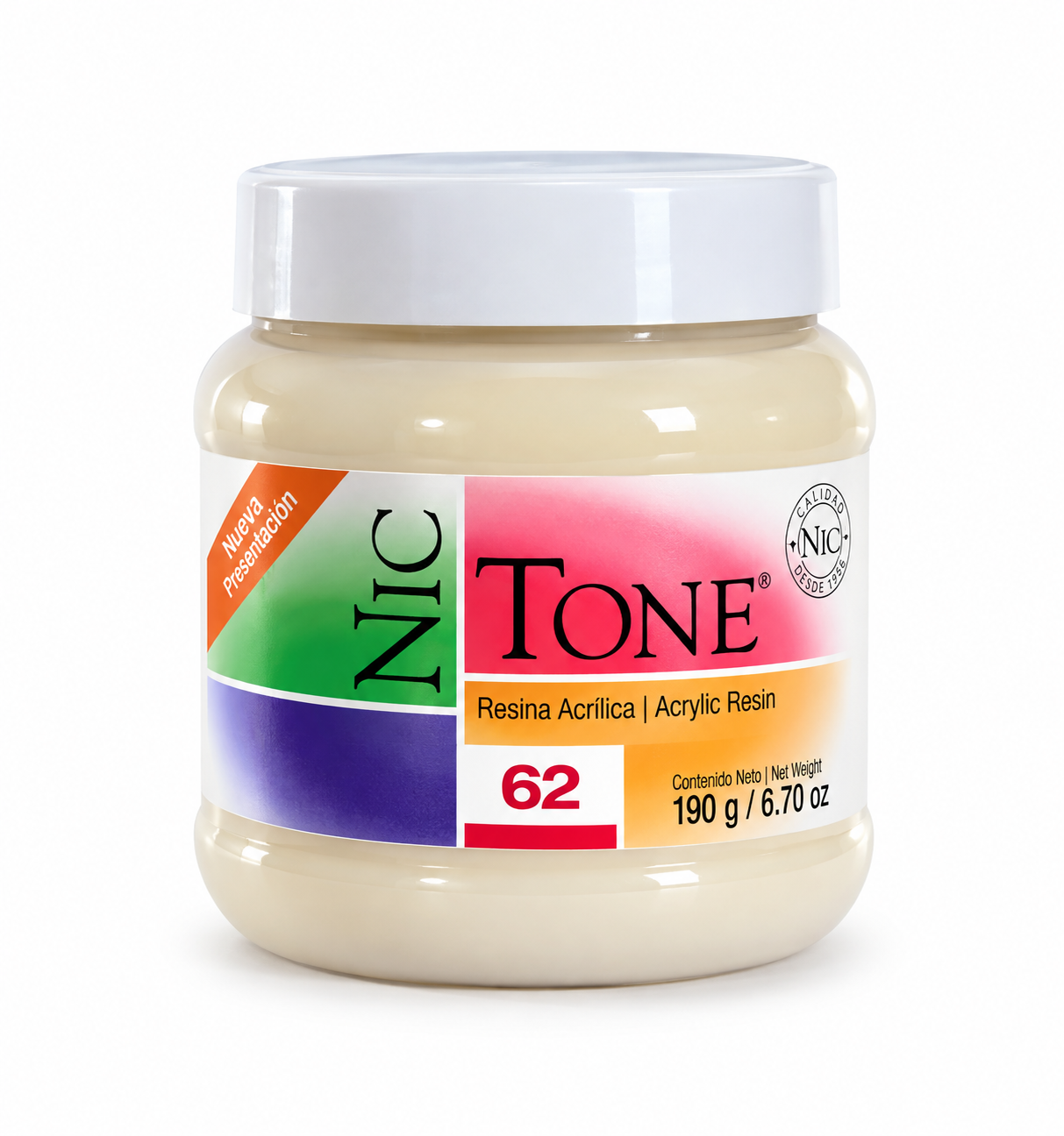 ACRILICO RAPIDO 190GR - NIC TONE
