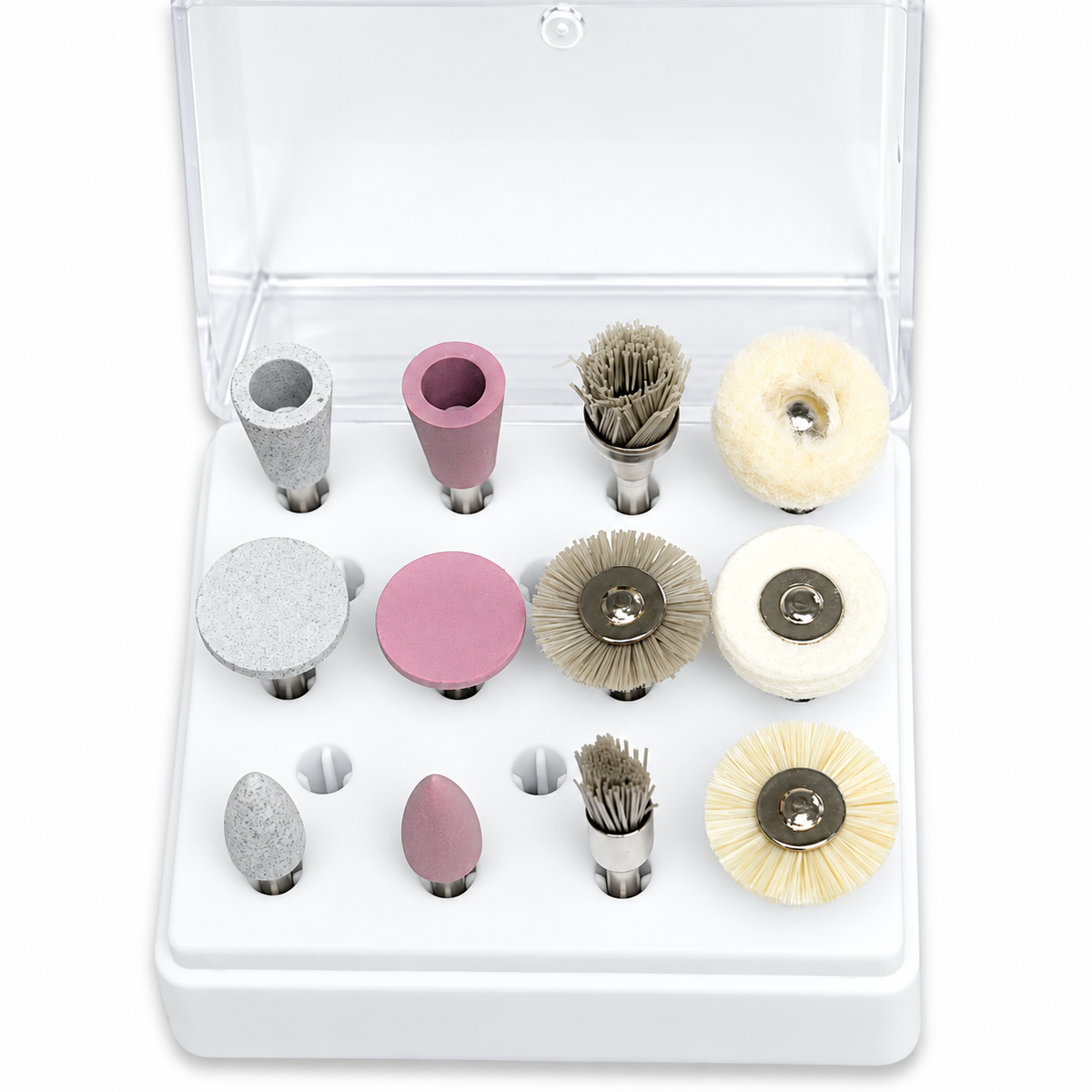 KIT PULIDO 1907 PARA RESINA CON BORLA - ORTHO PREMIUM