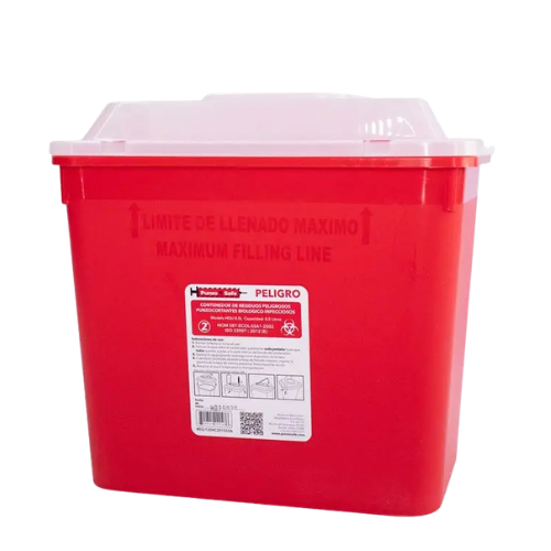 BOTE ROJO RECOLECTOR 8.5 LT
