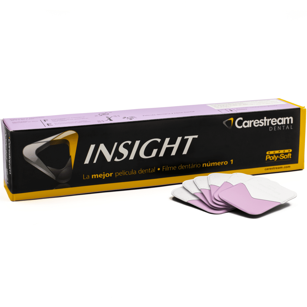 PELICULA PERIAPICAL RX #2 ADULTO INSIGHT 1P21 CAJA CON 500PZ