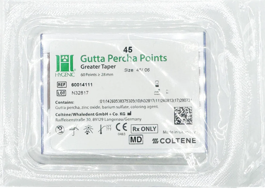 Punta de Gutta-Percha GT 0.6 - Hygenic/Coltene