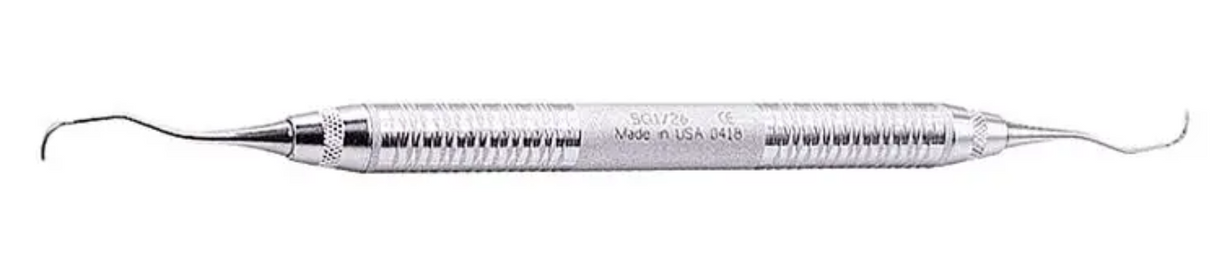 CURETA GRACEY 1/2 PARA ANTERIOR MANGO 6 HU-FRIEDY