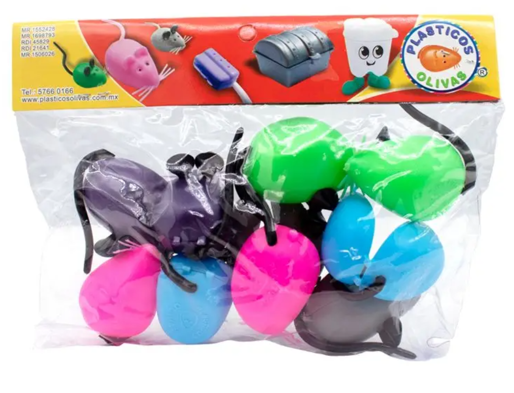 MAXI RATONES BOLSA CON 10