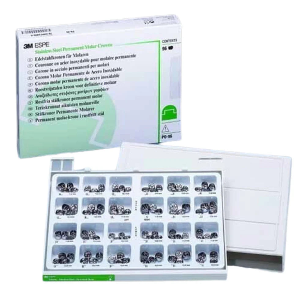 CORONAS POST PERMANENTES DE ACERO - 3M