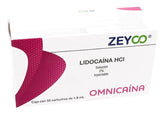 OMNICAINA 2% ANESTESIA CON 50 CARTUCHOS PLASTICO