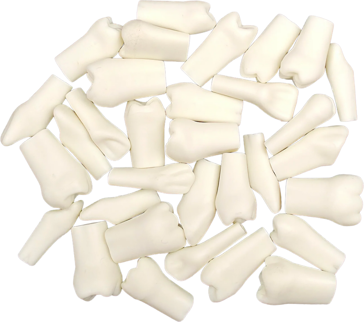 DIENTES PARA TIPODONTO CON 24 PIEZAS DE REPUESTO - BAKEL