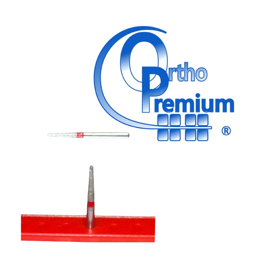 FRESAS DE DIAMANTE ROJO (FINO)- ORTHO PREMIUM