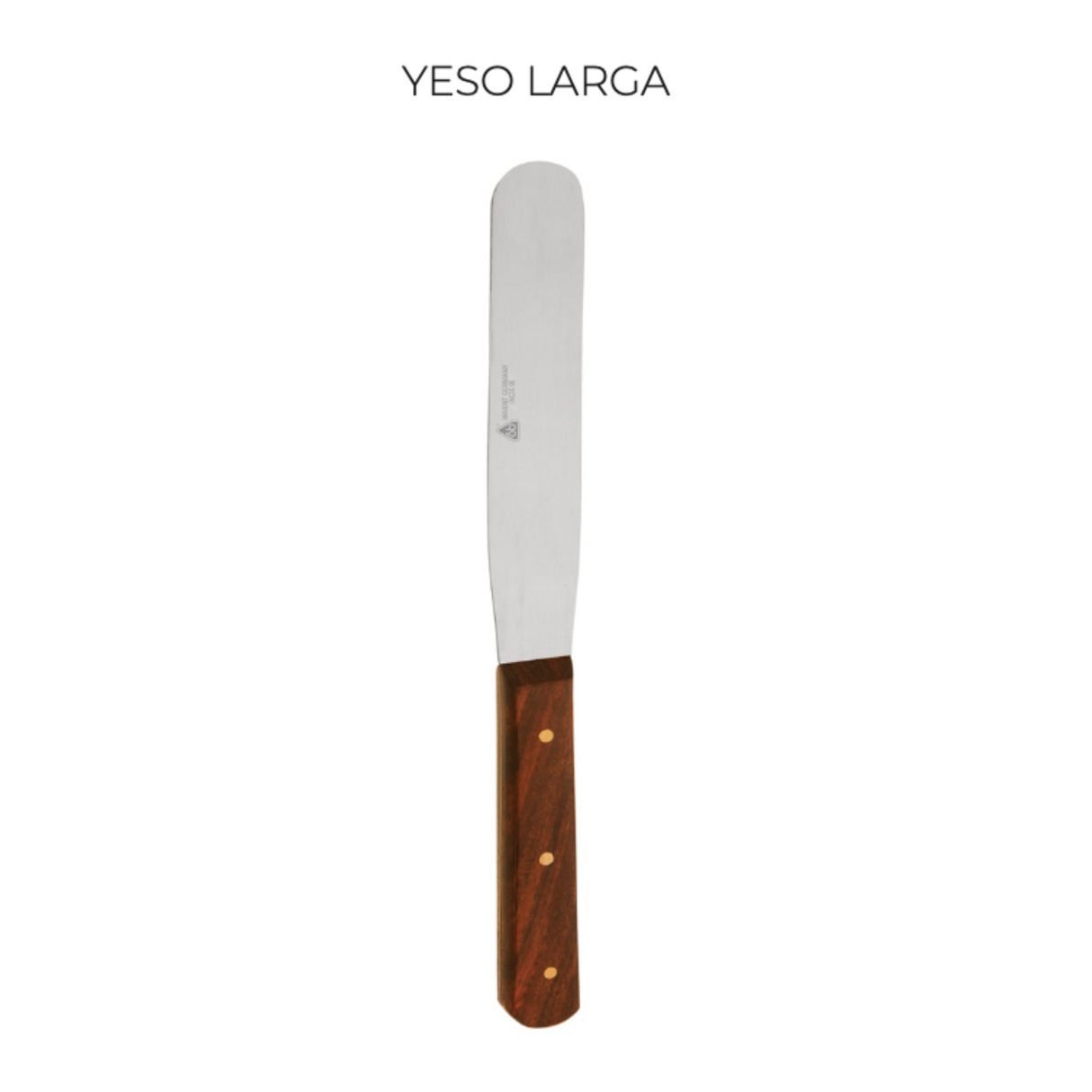 ESPATULA PARA YESO MANGO DE MADERA - 6B INVENT