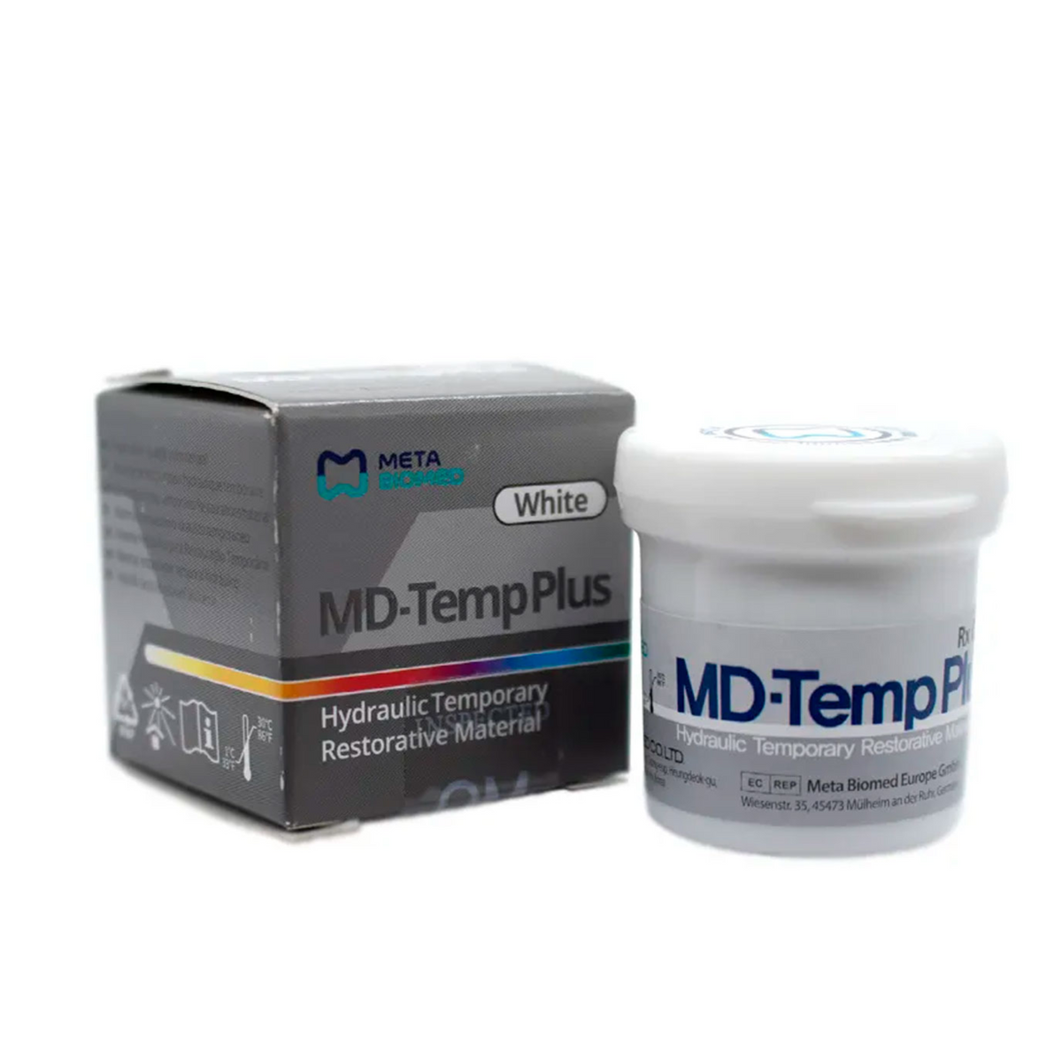 MD Temp Plus White Meta Biomed 40g (CAVIT) – Dentiprime Supply