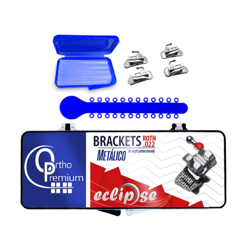 Kit Ortodoncia Eclipse Roth Completo (Brackets + Módulos + Tubos 6y7 + Cera)