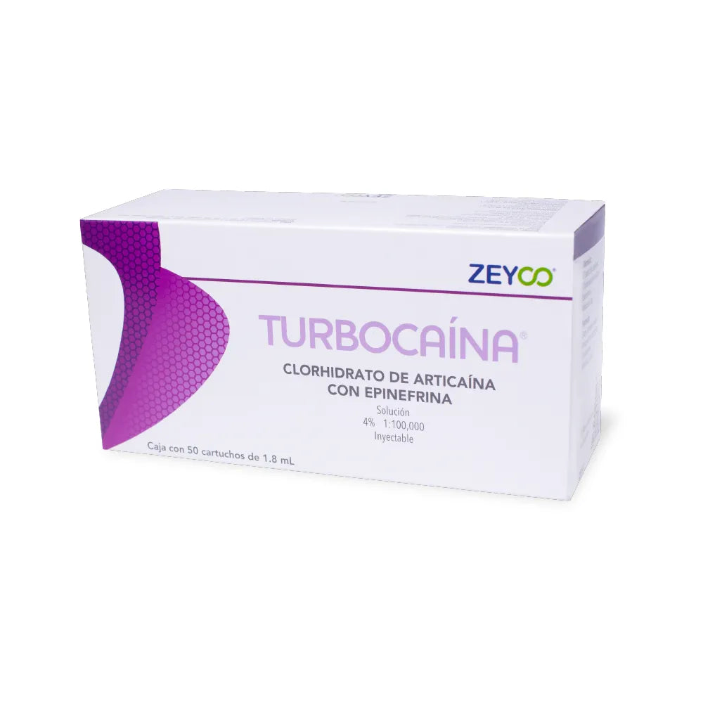 Turbocaína (Plástico) — Articaína con epinefrina