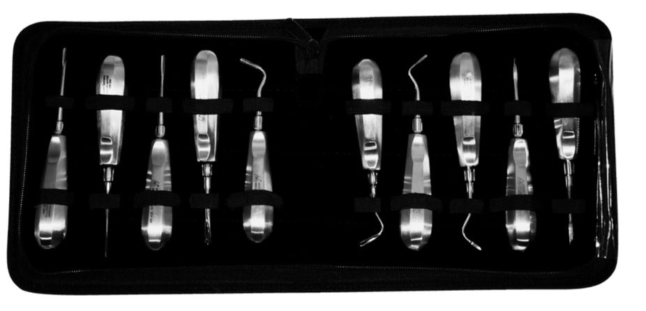 ESTUCHE DE ELEVADORES 10 PIEZAS -6B INVENT