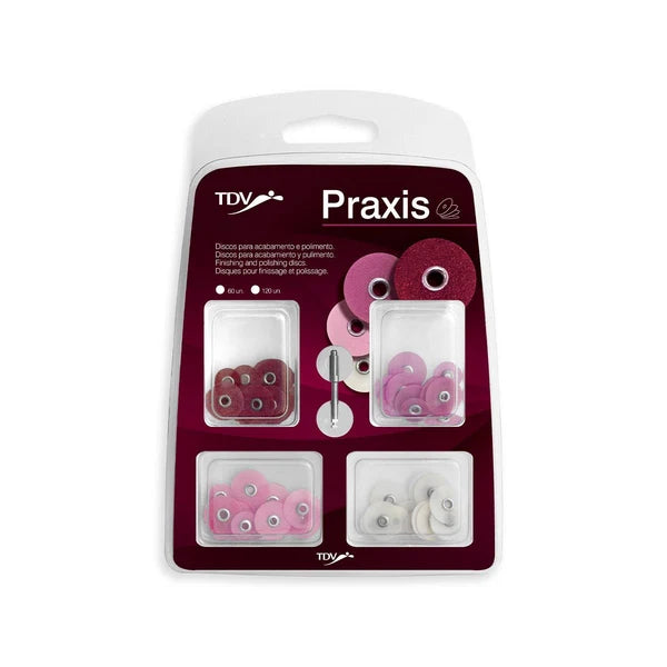 PRAXIS - 60 DIAS DE LIJA SURTIDOS + MANDRIL